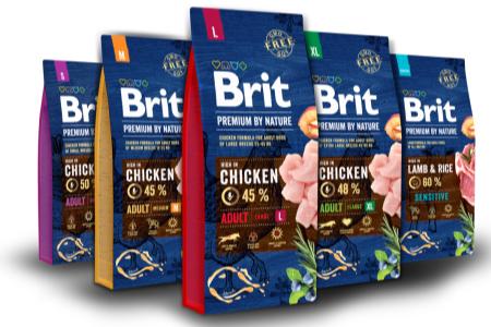 Granule Brit Premium by Nature Adult s kilogramy navíc
