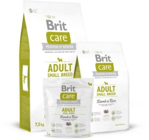 granule Brit Care Adult Small Breed Lamb & Rice