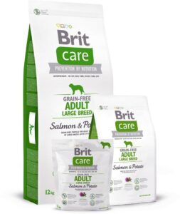 granule Brit Care Grain-free Adult Large Breed Salmon & Potato