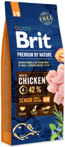 granule Brit Premium by Nature Senior S+M