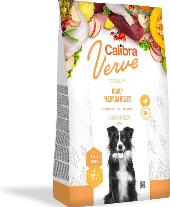 Calibra Dog Verve GF Adult Medium Chicken&Duck